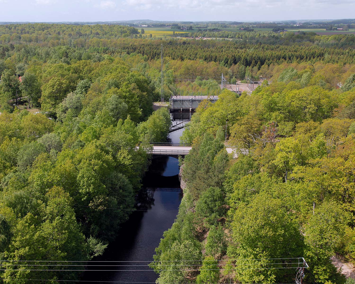Skogaby hydropower plant